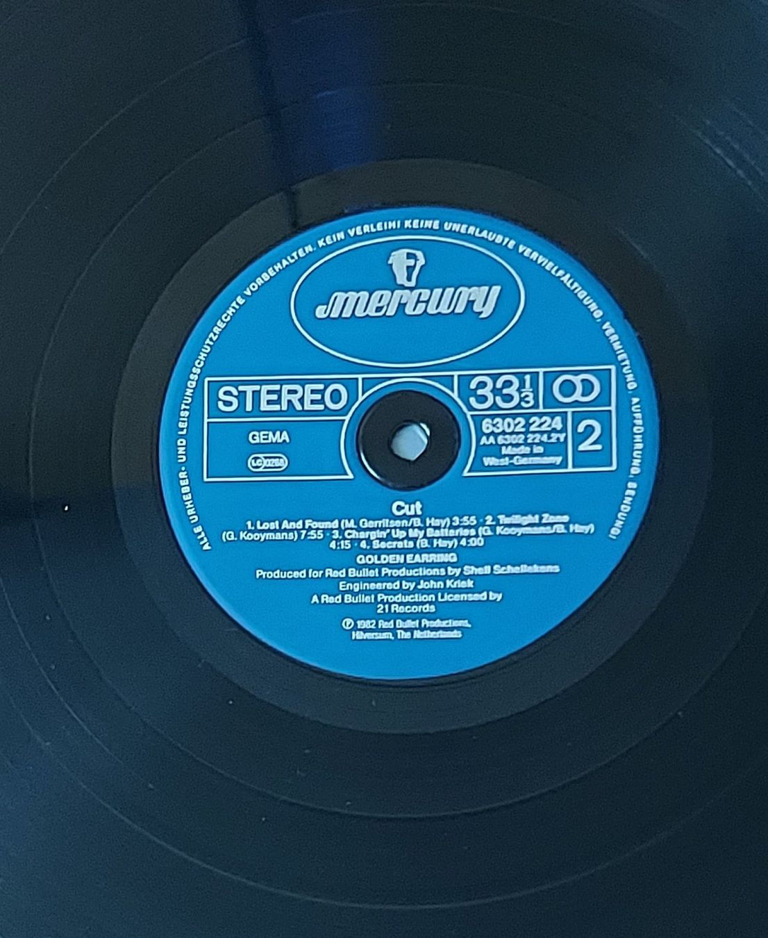 Dischi in vinile: LP - GOLDEN EARRING - CUT – Usato da Steckborn venduto da Quo7 2
