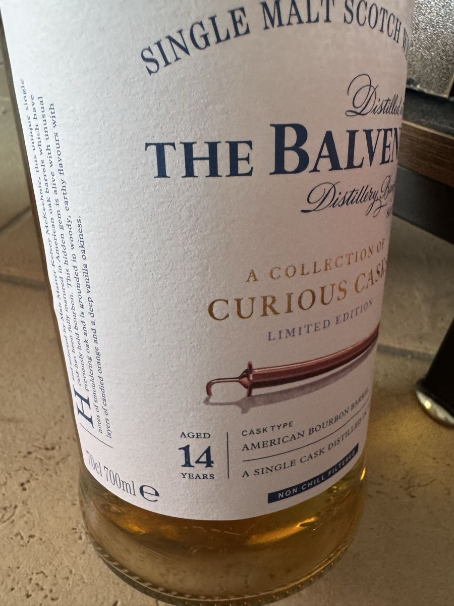 Balvenie Bevande alcoliche: The Balvenie 14yo Curious Cask NP 120.- – Usato da Hergiswil NW venduto da wert721 3
