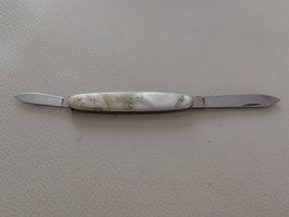 Taschenm. Victorinox Elinox Zwicky Zweiklingen Messer Rostfr