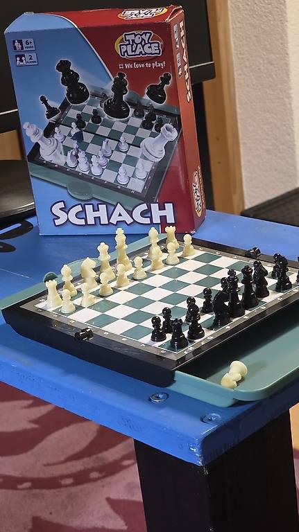 Giochi: Kompaktes Reise-Schachspiel  Magnetisch & Klappbar – Usato da Suhr venduto da lam_6xqf