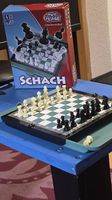 Kompaktes Reise-Schachspiel  Magnetisch & Klappbar