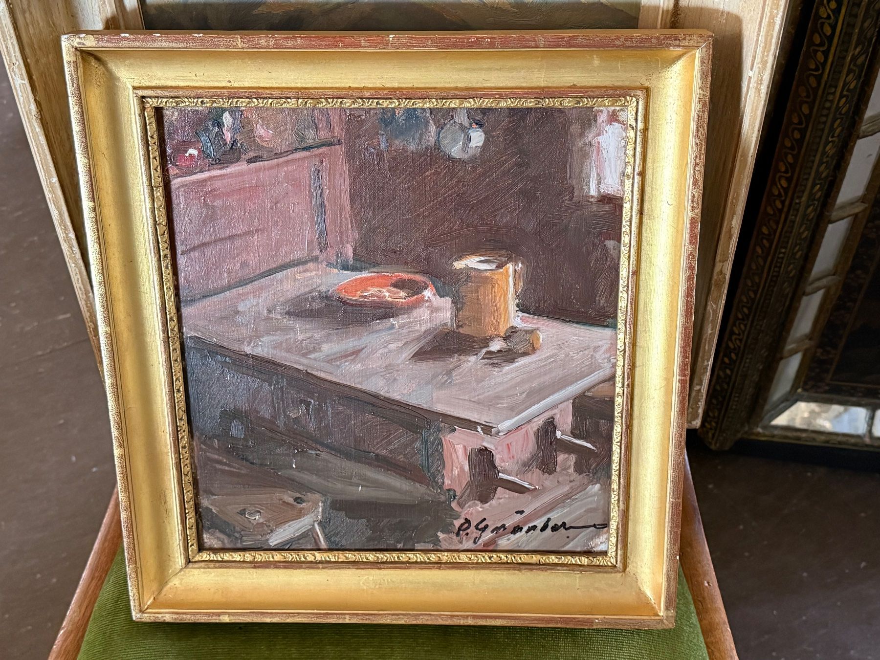 Tableaux: (50) Oelgemälde Stilleben, signiert – D'occasion à Bern par Jwpm66