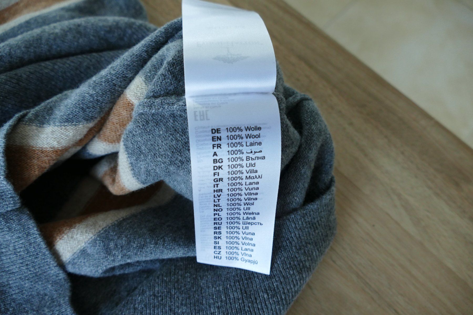 Maglioni & Felpe: Fynch Hatton Pullover, Top Zustand, 3XL, grau gestreift – Usato da Mumpf venduto da SeriousAG 3