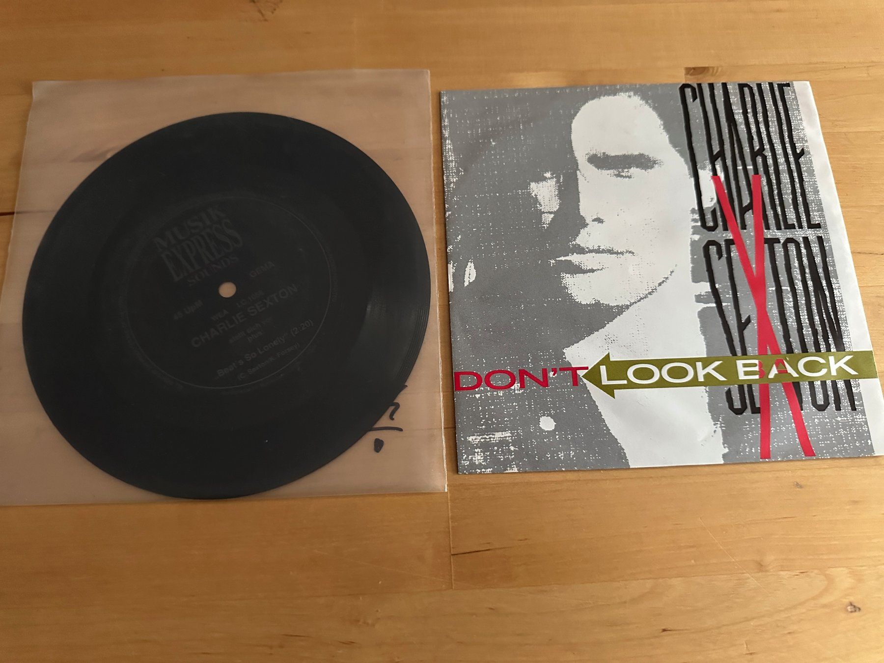 CHARLIE SEXTON tolle Singles Musik Express Kult Top 80's (Gebraucht) in ...