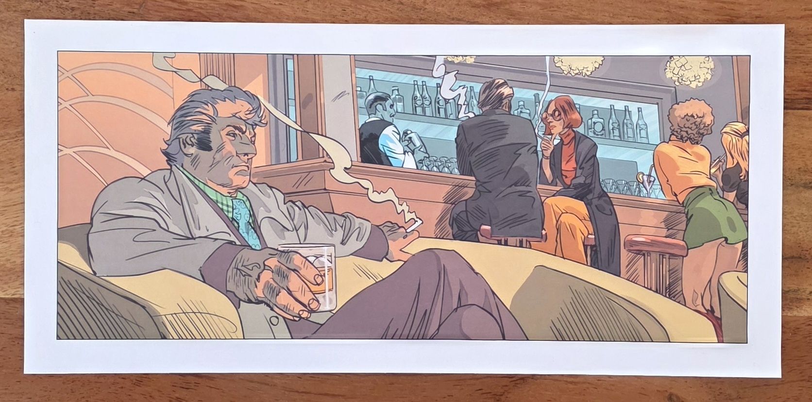 Comics: Ex-Libris Que d'os 30X14 CM – Neu (gemäss Beschreibung) aus Dorénaz von DaWiiD