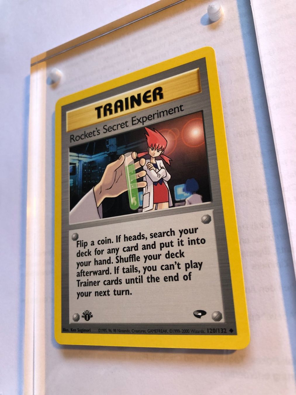 Sammelbilder & Trading cards: Rocket's Secret Experiment (unc.)1st Gym Ch. - MINT - ab 1.- – Gebraucht aus Giubiasco von dan_pr8b 2