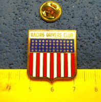 RACING DRIVERS-CLUB PIN ENAMEL GOLDIG