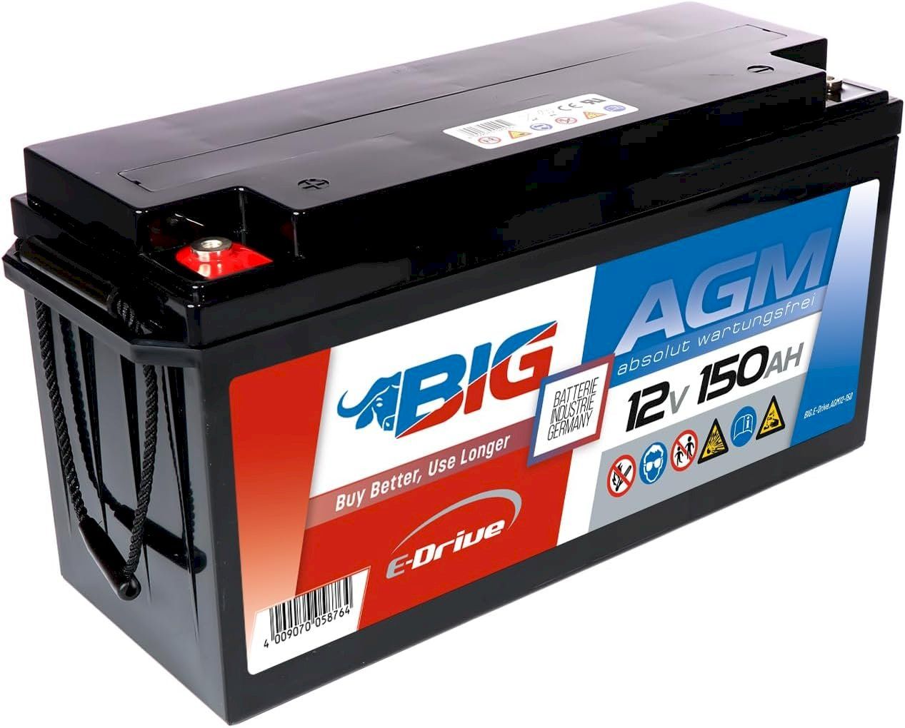 Batterien: BIG E-Drive AGM 12V 150Ah – Neu und originalverpackt aus Bottighofen von zaap 1