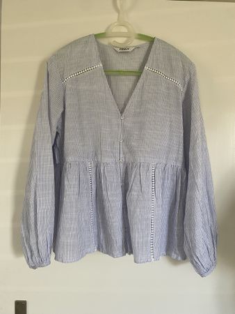 Tunikabluse von ONLY Gr. S, Streifen-Look