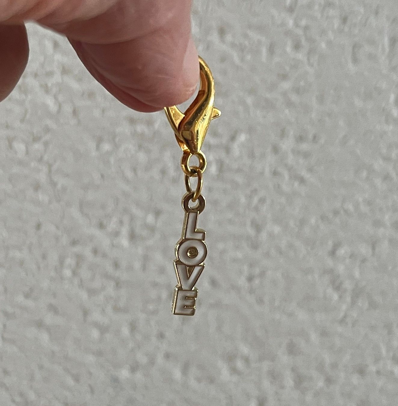 Rimorchi: Anhänger LOVE, ca. 4,5cm, neu – Nuovo e nell'imballaggio originale da Zürich venduto da fbsm 2