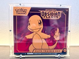 Pokémon Obsidian Flames ETB EN OVP + Acrylbox