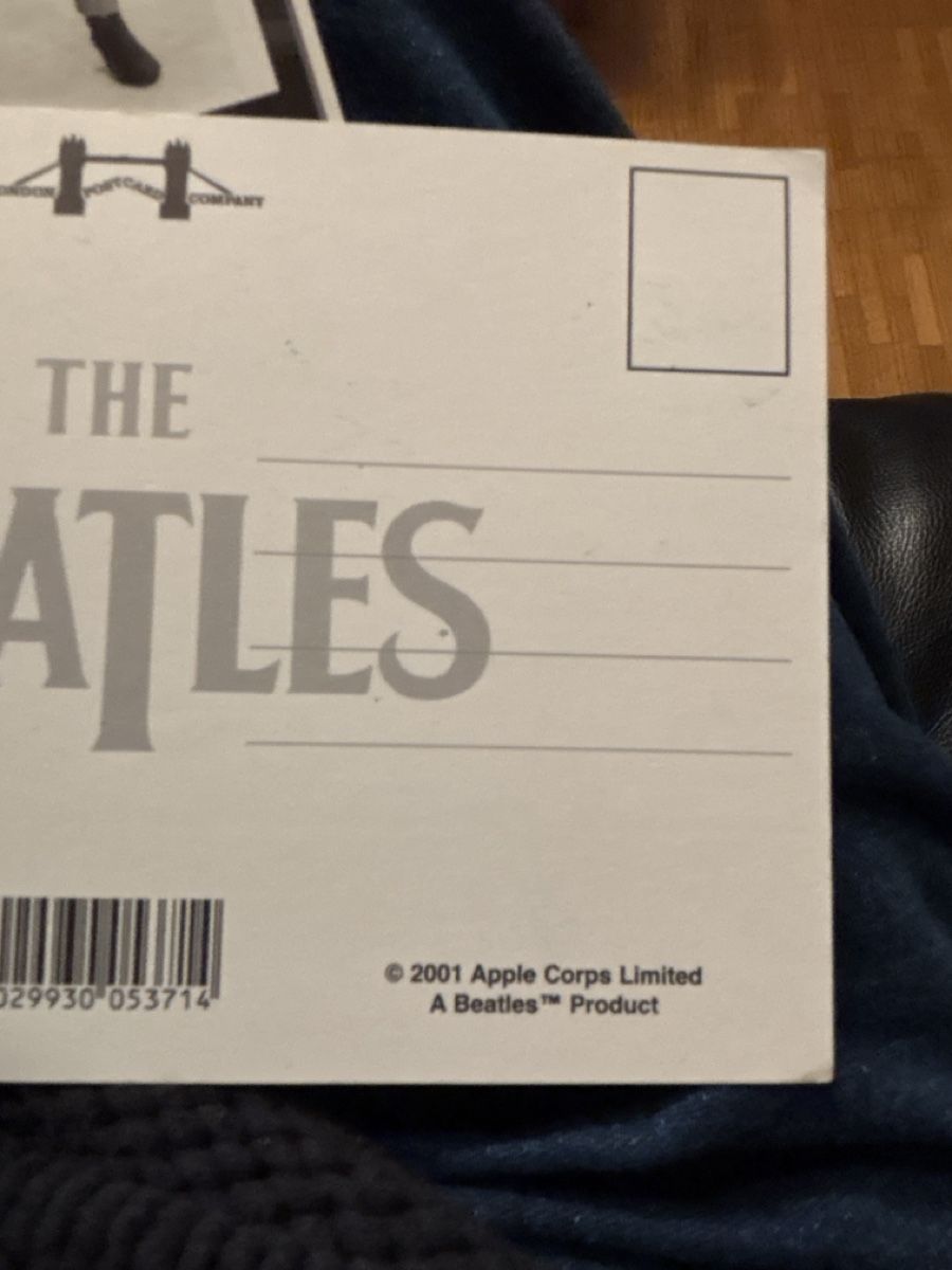 Ansichtskarten: The BEATLES – Gebraucht aus Delémont von vcx 4