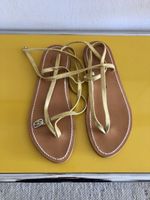 K Jacques Delta Tongs Neu Gold Riemen für 40 NP 289.-