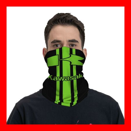 Kawasaki Bandana Motorrad Tuch Maske Sturmmaske Z900 Z100