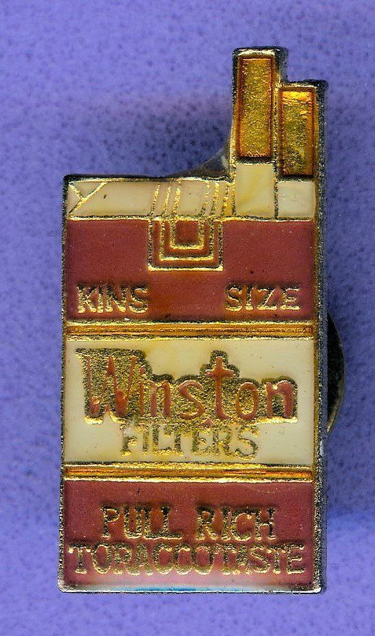 Placchette & Badge: Winston Filters – Usato da Winterthur venduto da Sammleroase