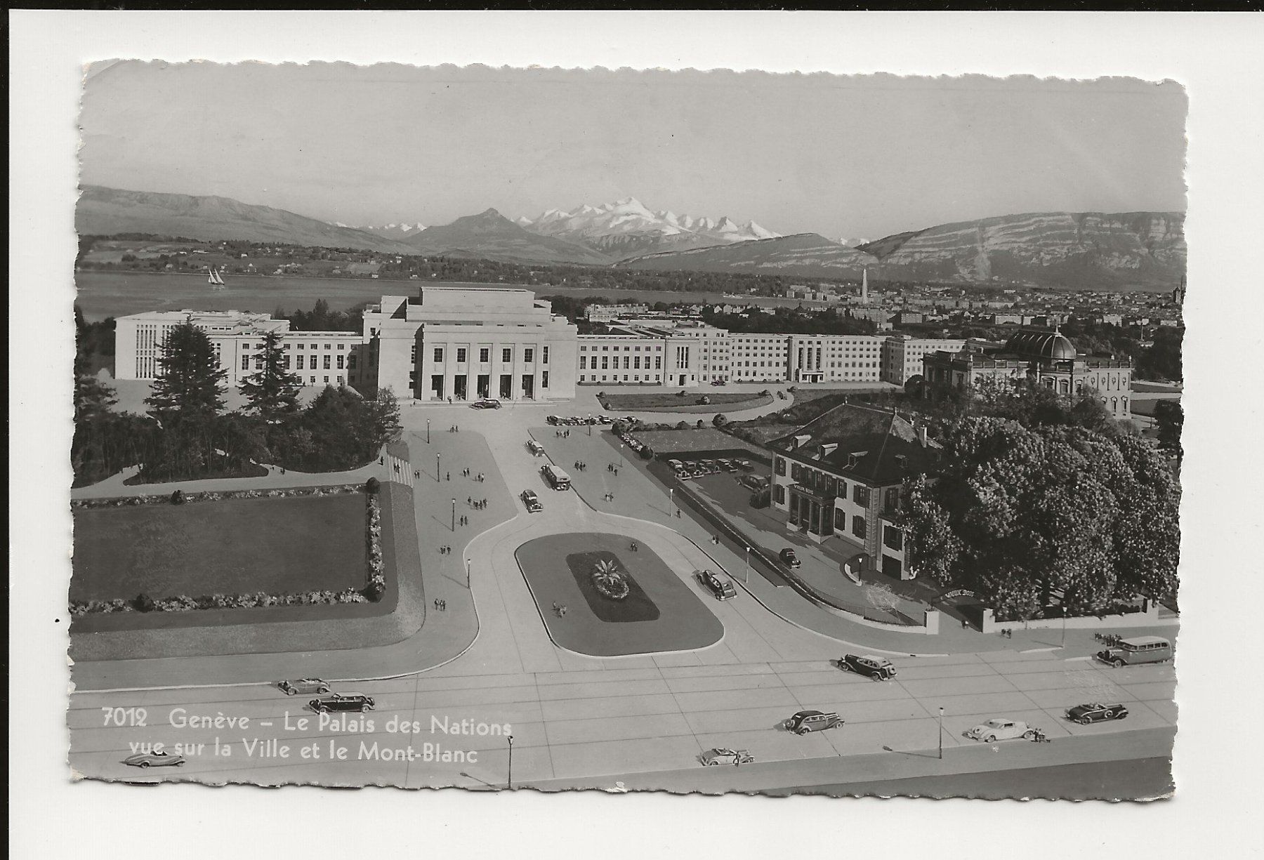 Cartoline postali: AK 1936 Genf Le Palais des Nations – Usato da Greifensee venduto da 315WDO