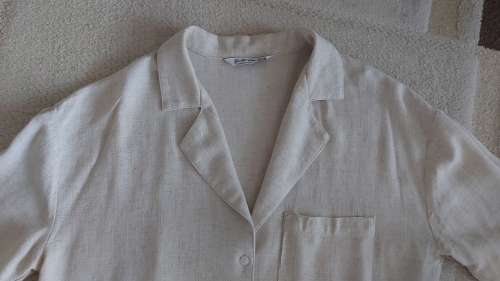 Stradivarius Lotti di vestiti: Stradivarius Set - Bluse & Shorts - Viskose/Leinen Gr L – Usato da Bern venduto da dia_yv66 2