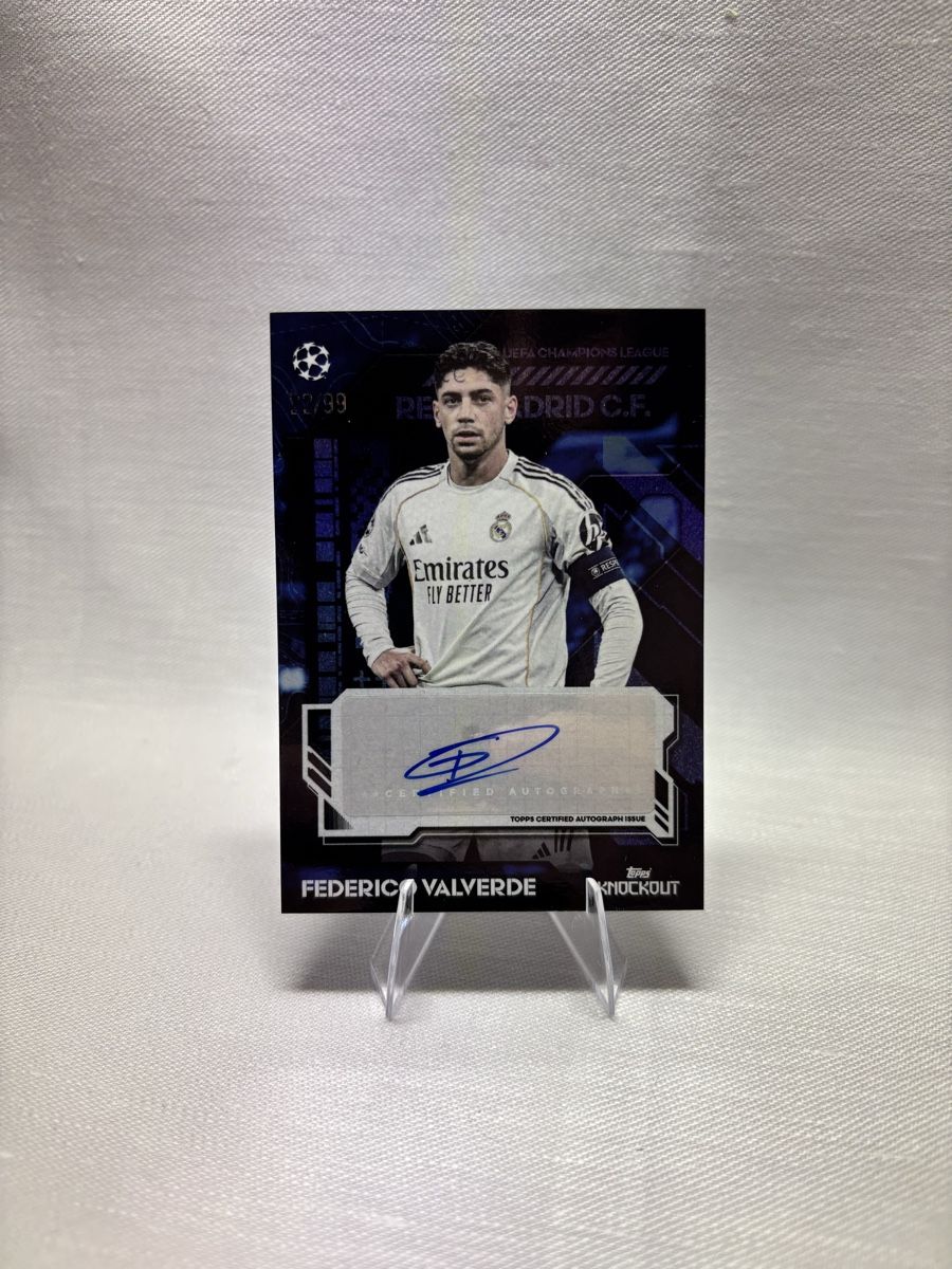 Topps Carte collezionabili: Federico Valverde Autograph Card UEFA Knockout 2025/26 – Nuovo (secondo la descrizione) da Buchs ZH venduto da Yannik22
