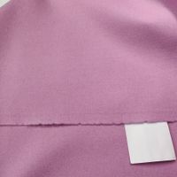 Hochwertiger Mantel Stoff 100% Wolle 2.35x1.55 sanftes rosa
