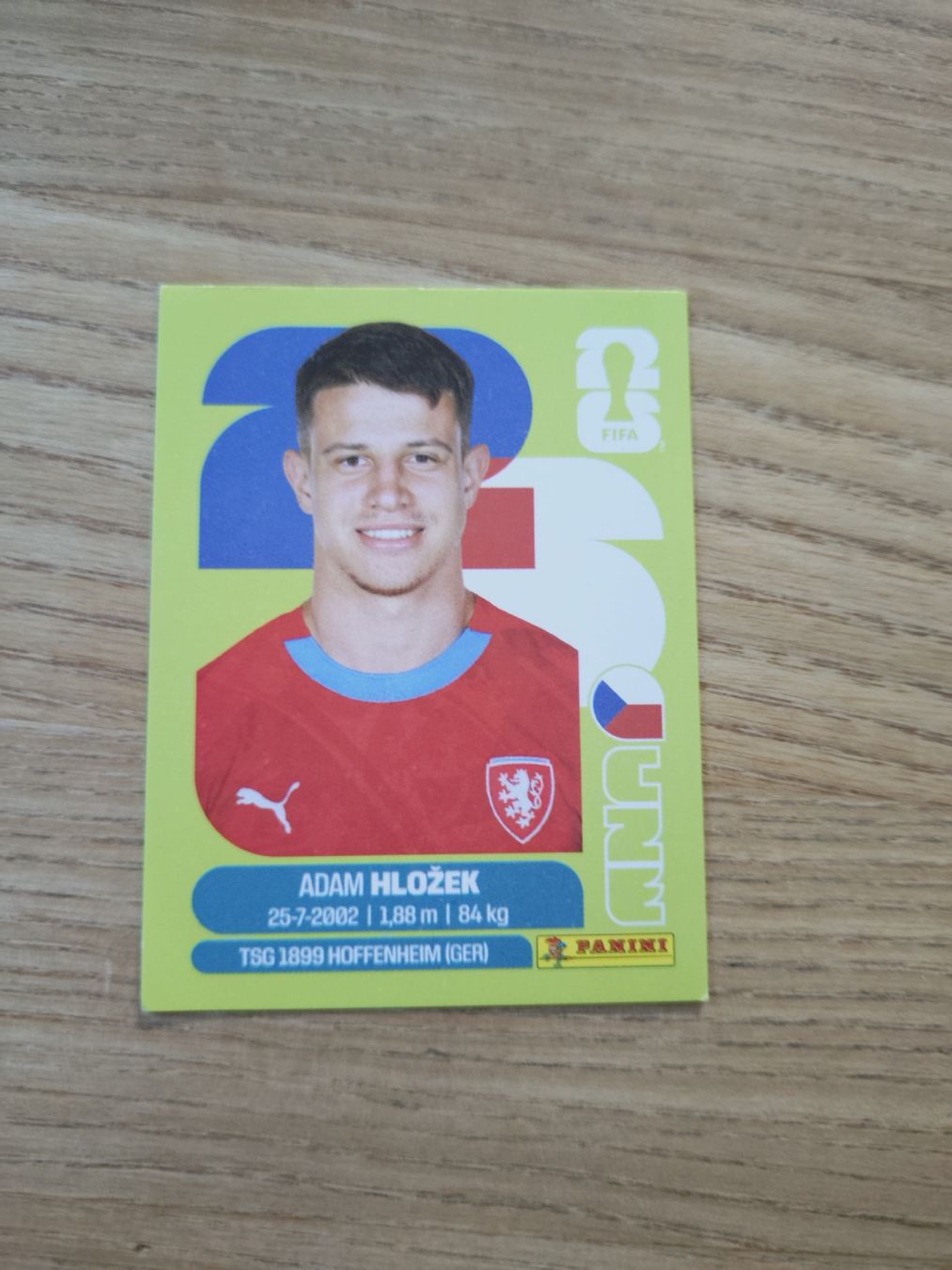 Panini Carte collezionabili: Panini Sticker CZE 19 Adam Hlozek – Nuovo e nell'imballaggio originale da Steinmaur venduto da Cinderella309