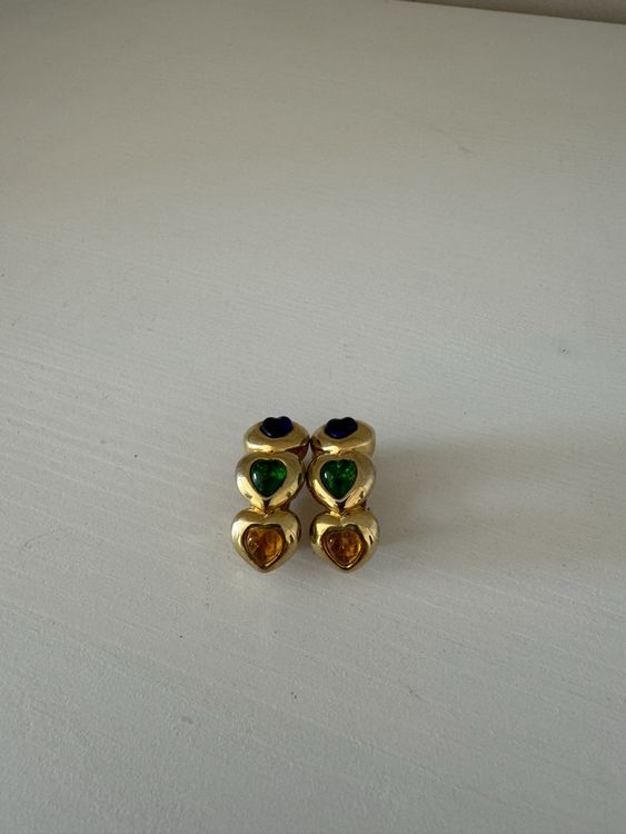 Paire de clips d'oreilles en or jaune torsadé - Bijoux Anciens Paris : E-shop de Bijoux Anciens & Vintage de luxe
