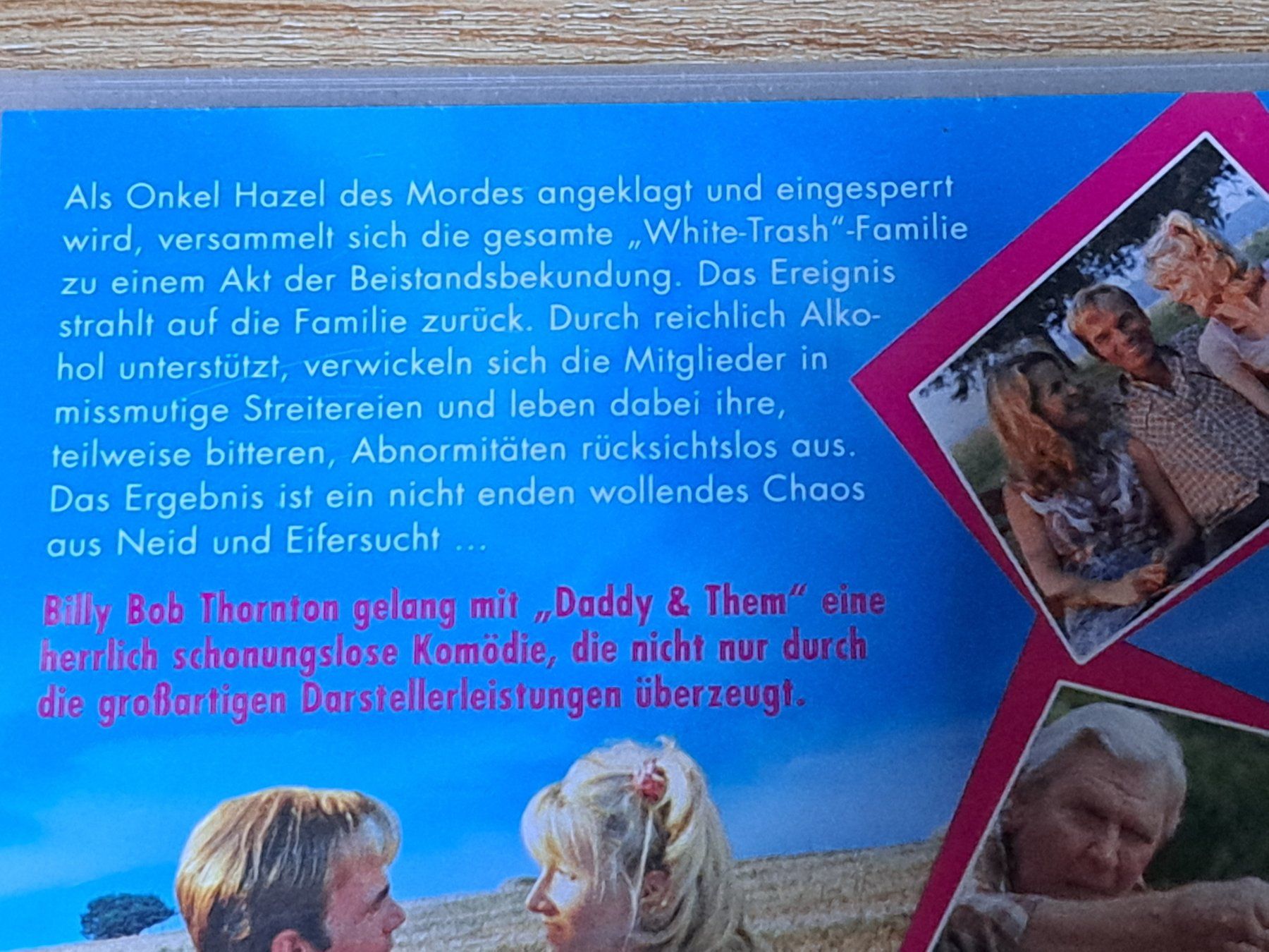 Tutti i DVDs: DVD Daddy & Them (Daddy and Them)mit Billy Bob Thornton 2001 – Usato da Unterseen venduto da Kanica 2