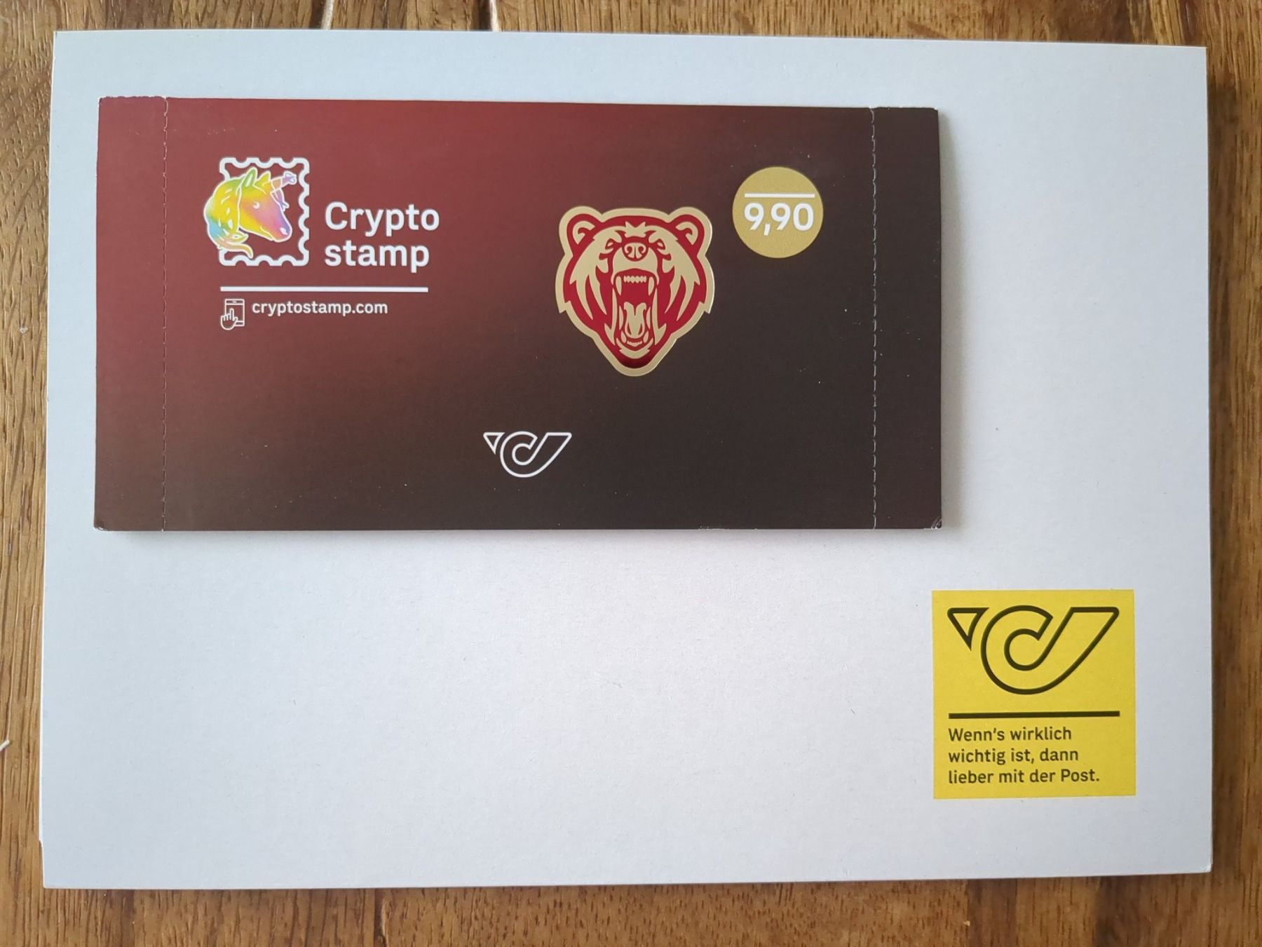 AT Post : Crypto Stamp 5.0 Bear (2023) (Neu (gemäss Beschreibung)) in  Oberglatt ZH für CHF 15 – mit Lieferung auf Ricardo kaufen