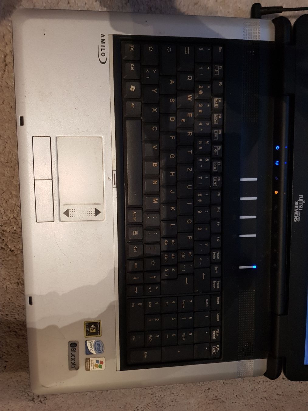 Fujitsu Notebook: Fujitsu Siemens Amilo X1 1526 – Usato da Gerlafingen venduto da diotech 2