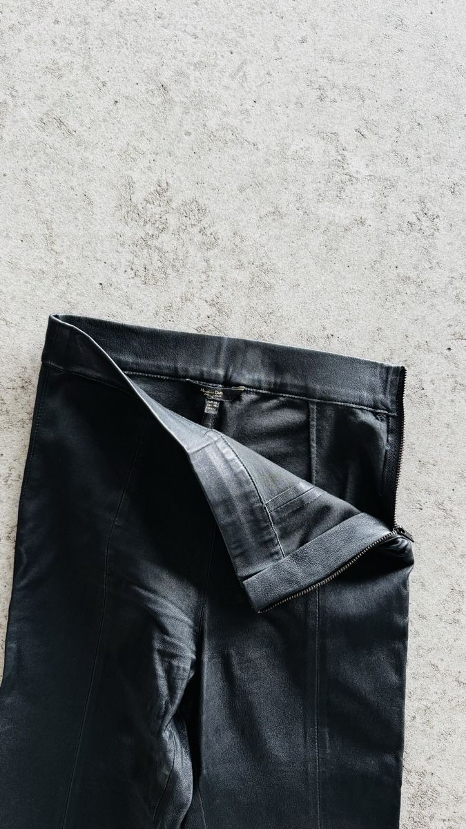 Massimo Dutti Pantaloni: Massimo Dutti Lederhose, XS (34) – Usato da Heerbrugg venduto da Heaven09 2
