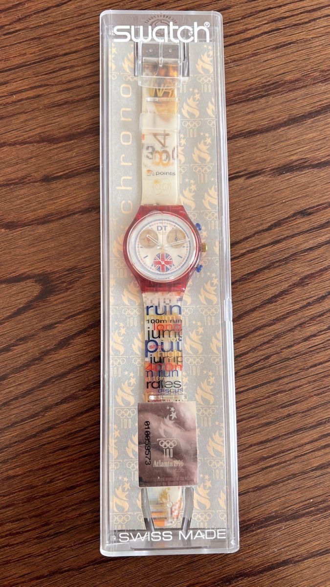 Swatch Uhren: Swatch Uhr Atlanta 1996 originalverpackt – Neu und originalverpackt aus Obernau von HansLohmann