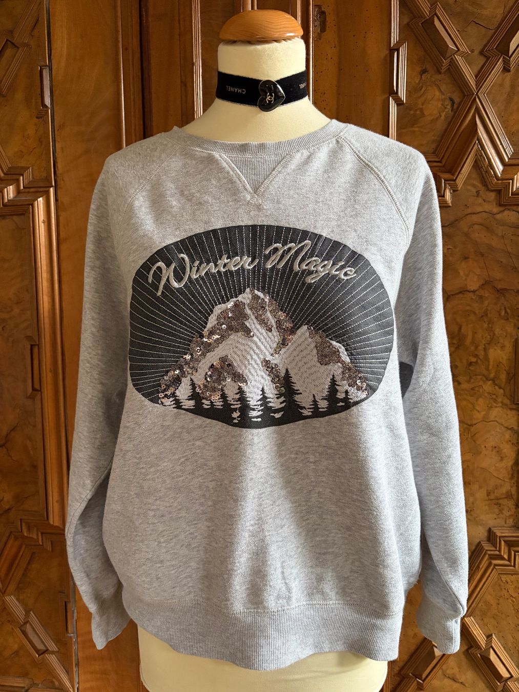 Maglioni & Felpe: RETRO SWEATSHIRT WINTER MAGIC Größe M 100 % Baumwolle – Usato da Interlaken venduto da Bona55 4