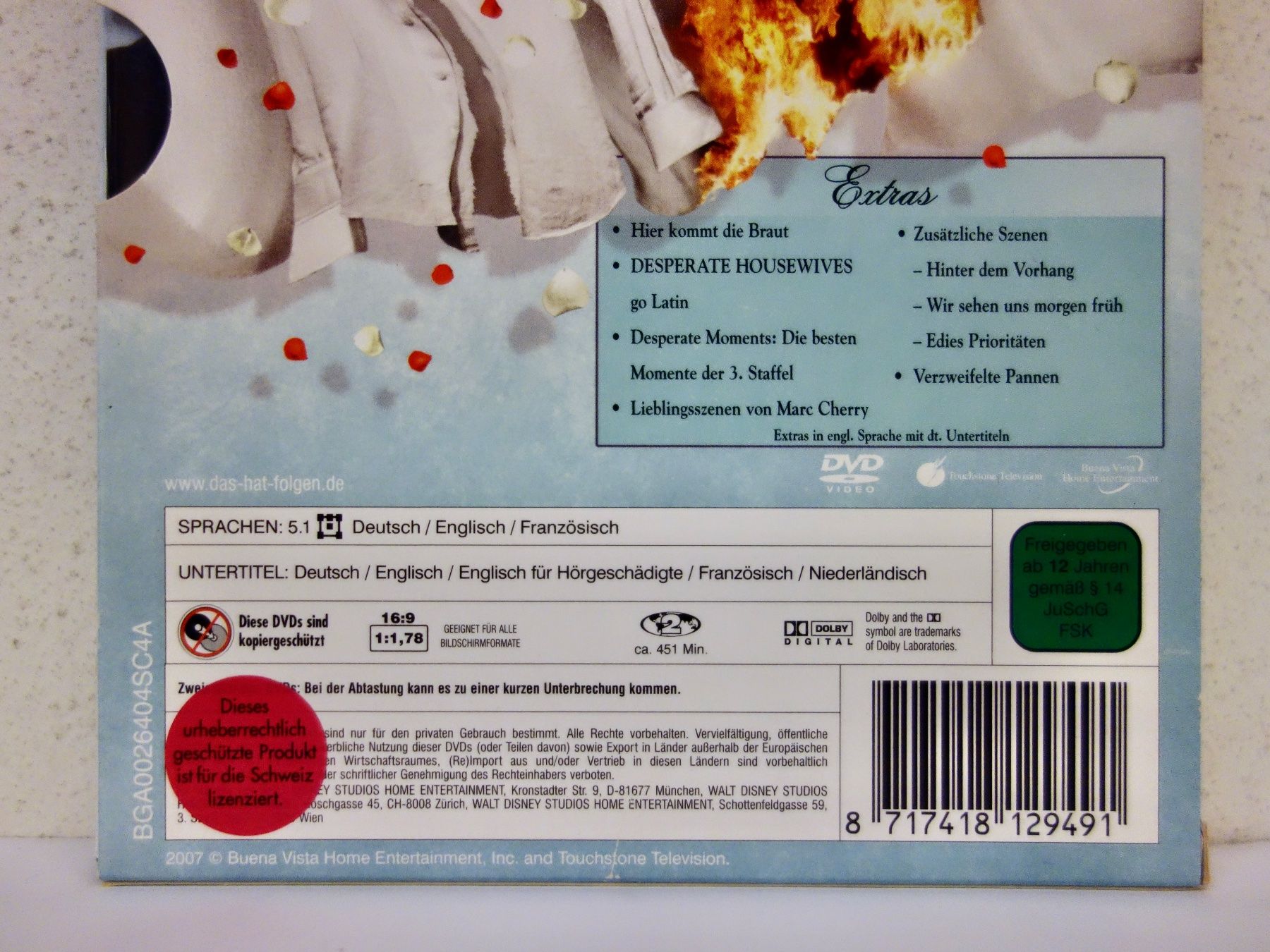 Tutti i DVDs: DVD DESPERATE HOUSEWIVES STAFFEL 3 – Nuovo (secondo la descrizione) da Kerzers venduto da wisaundso 7