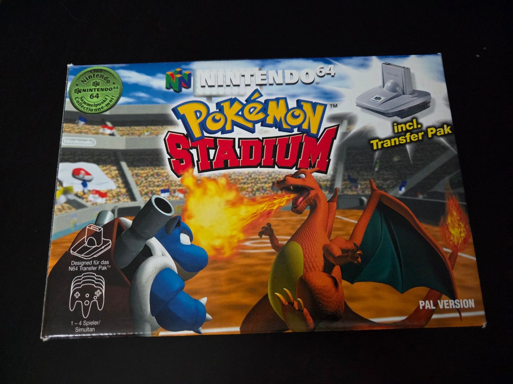 Pokémon Giochi: N64 - Pokemon Stadium Big Box mit Transfer Pak – Usato da Vilters venduto da oOLinkOo