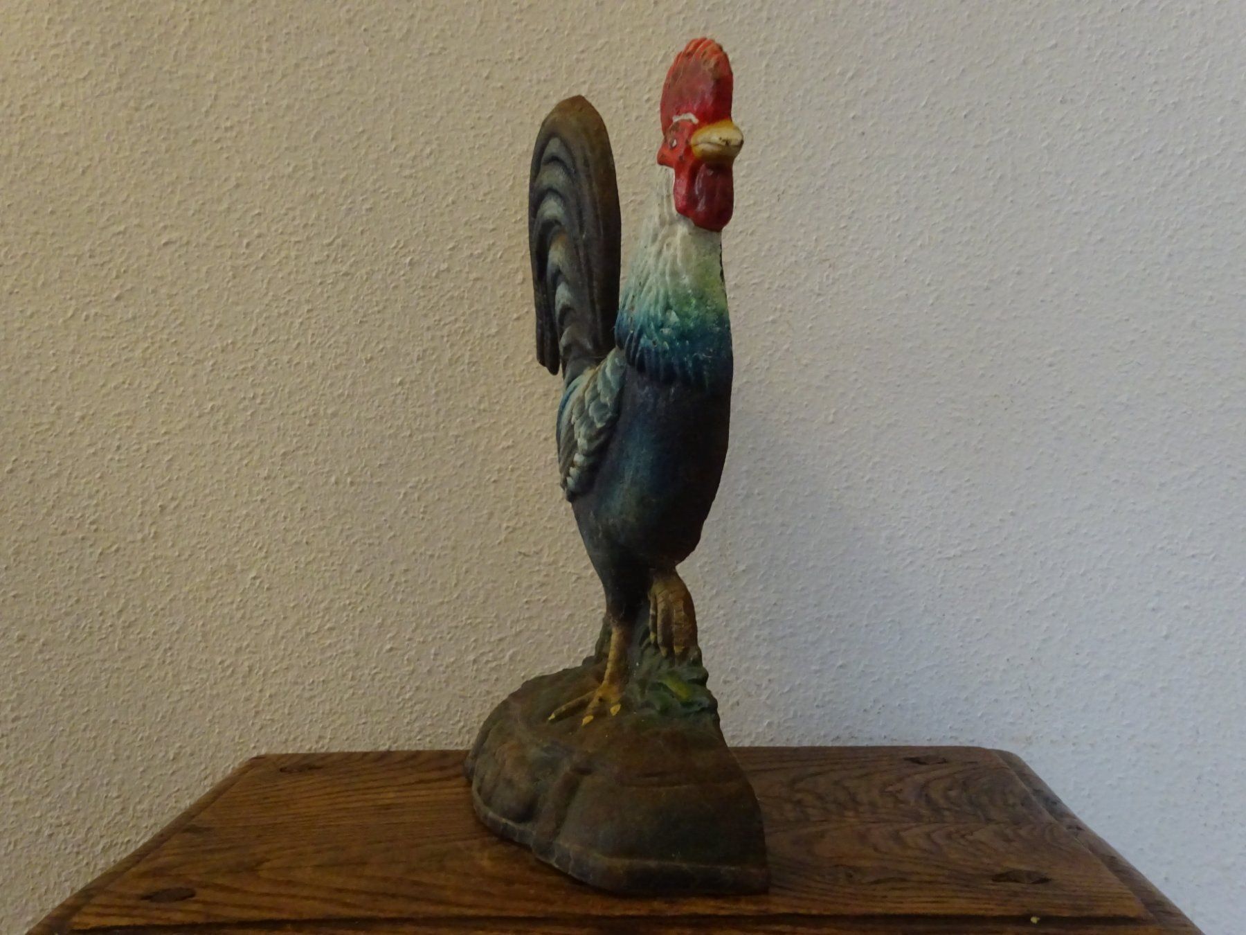 Figuren: Antiker Güggel / Gusseisen – Gebraucht aus Esslingen von eintagammeer 1
