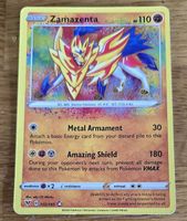 Pokémon special holo mit Rillen, zamazenta