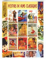 Block Sean Connery, Roger Moore, Brigitte Bardot, Bruce Lee.