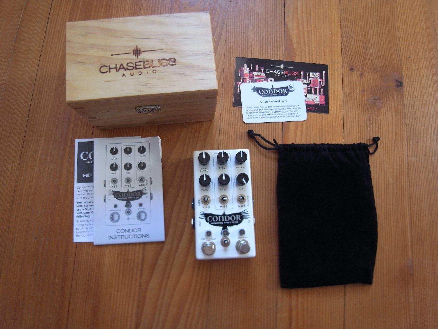 Strumenti musicali: Chase Bliss CONDOR - Preamp / EQ / Boost – Usato da Bern venduto da Bookerjazz 2