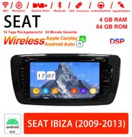 7 Zoll Android 13 Autoradio Für SEAT IBIZA 2009-2013 WiF USB