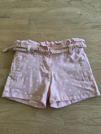 Mädchen Shorts Orchestra rosa weisse Punkte Gr. 104
