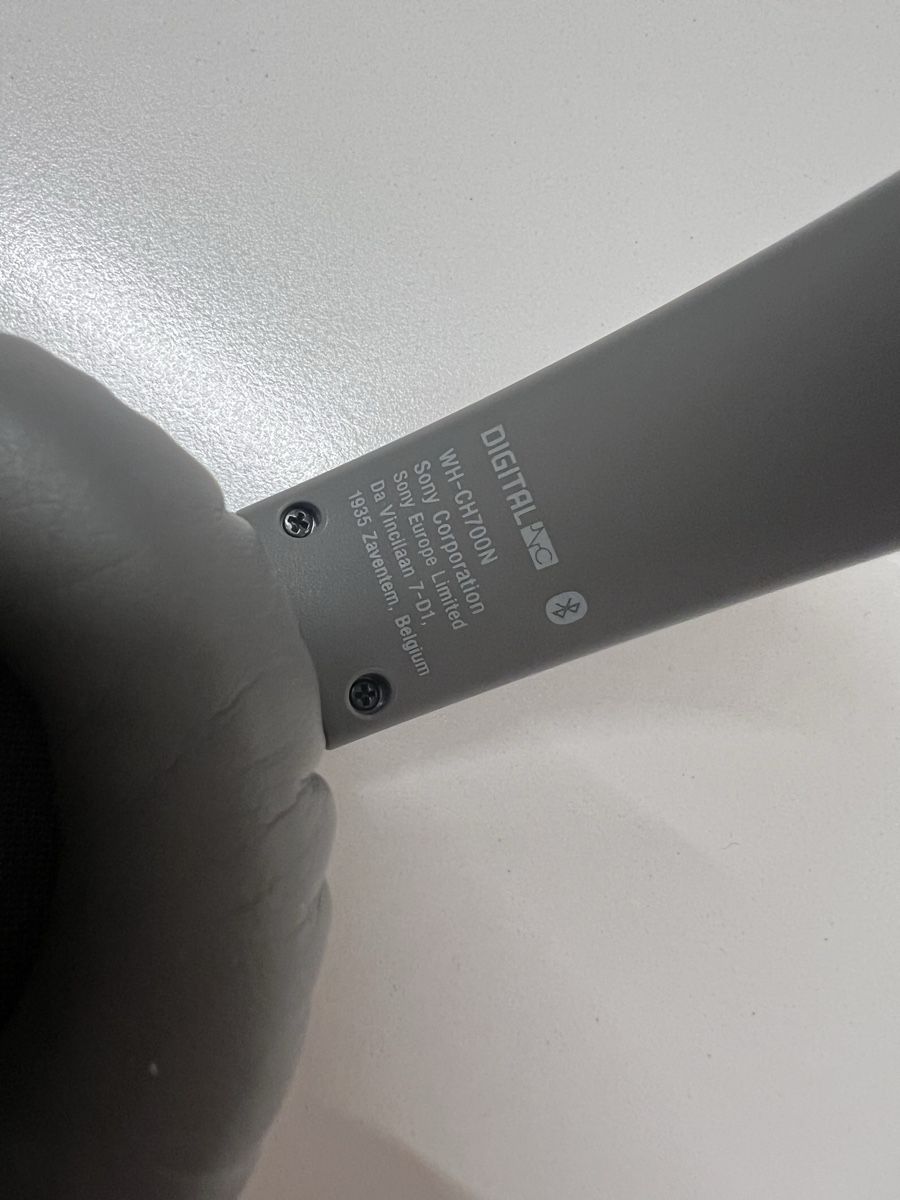 Sony Cuffie: Sony WH-CH700N Kopfhörer Grau, bluetooth – Usato da Jona venduto da ddr34 1