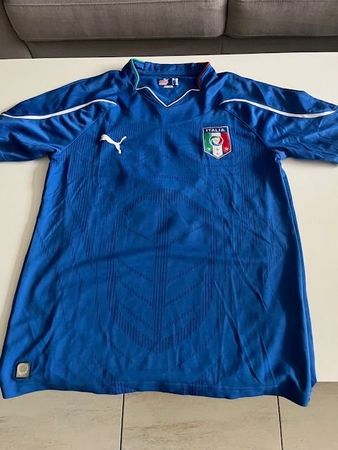 Italien Fussballtrikot, Top Zustand! Signiert von Balotelli