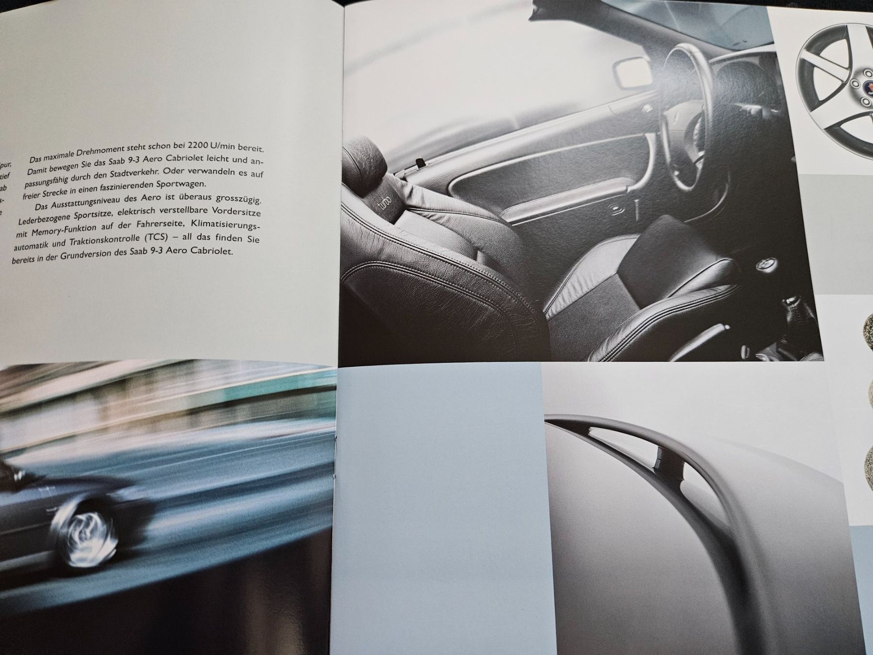 Saab Documenti: Saab 93 Cabriolet Prospekt 2001 xx – Usato da Flawil venduto da sr1_f6st 4