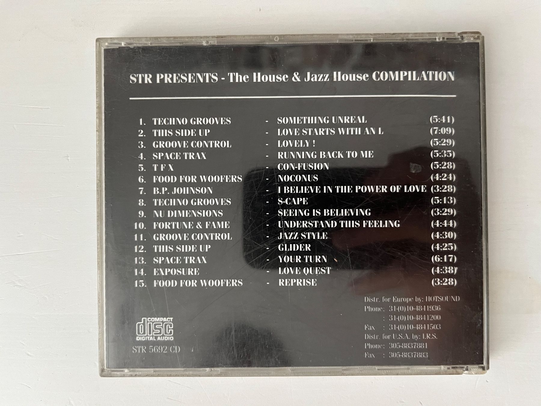 CD: STR - The House & Jazz House Compilation CD 💿 – Usato da Sierre venduto da black.box 1