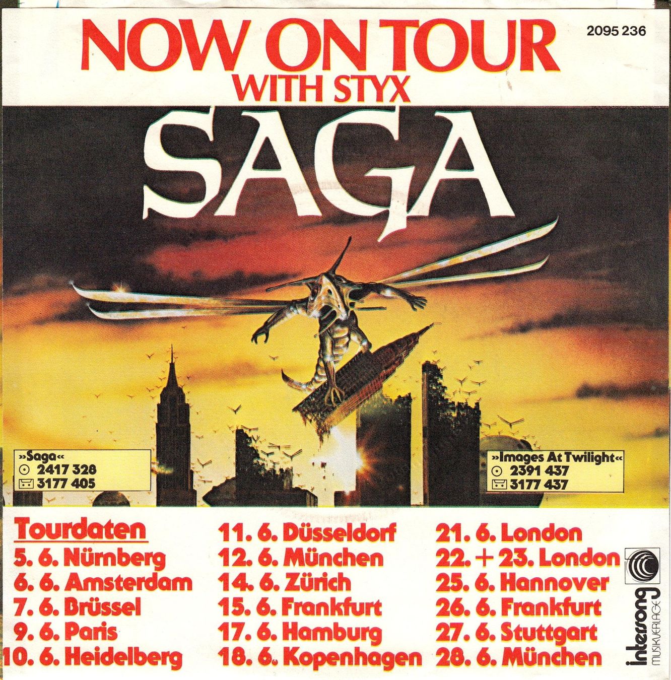 Dischi in vinile: Saga Vinyl Single von 1979 – Usato da Volketswil venduto da Abcrecords 1