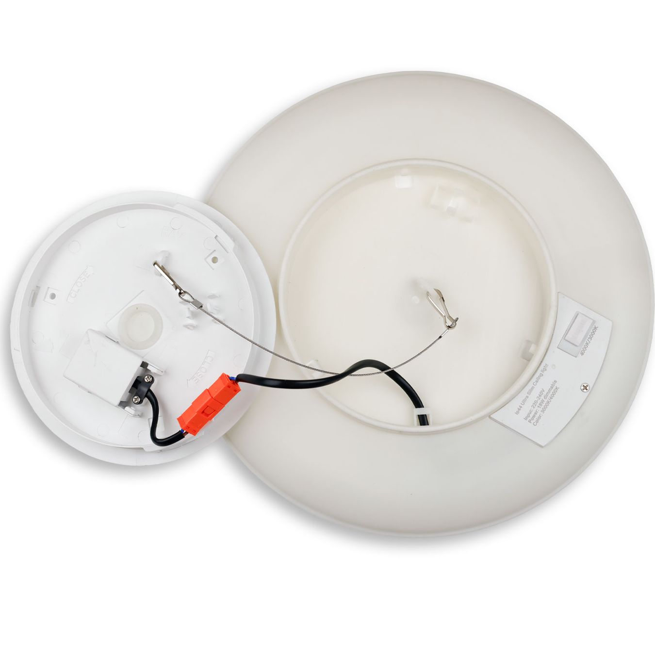 Lampadari & plafoniere: LED Deckenleuchte, CCT, IP44, 40 cm Ø – Nuovo (secondo la descrizione) da Kreuzlingen venduto da Smart-Light 2