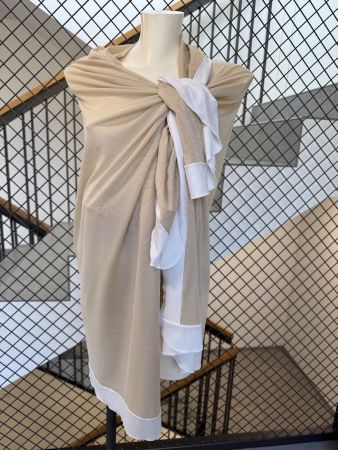 Luxuriöses Pareo / Strandkleid – Gold, Marke Tabou, neu