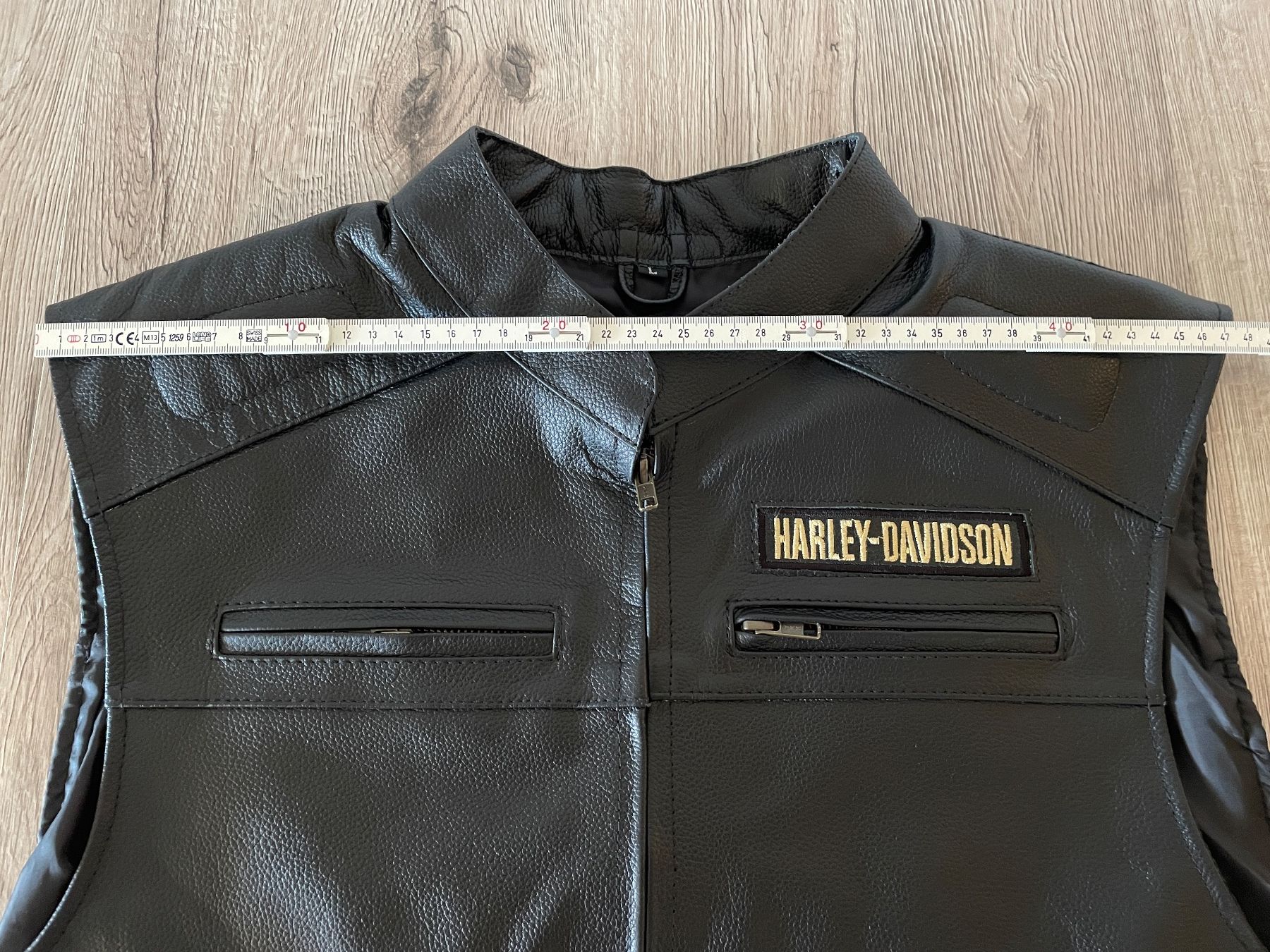 Gilet & Giacche: Original Harley Davidson Lederweste Gr. L neu – Nuovo e nell'imballaggio originale da Ins venduto da creamo1 3