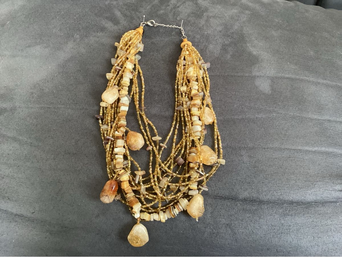 Catenine: Bernstein Damen Halskette – Usato da Minusio venduto da scotch111