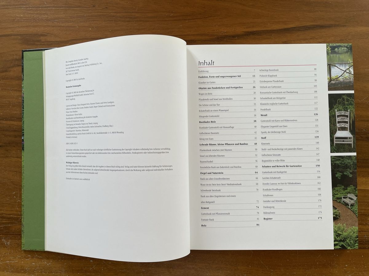 Libri: Gartenbuch "Mein Lieblingsplatz im Garten" – Usato da Bad Zurzach venduto da Cookie_0619 2