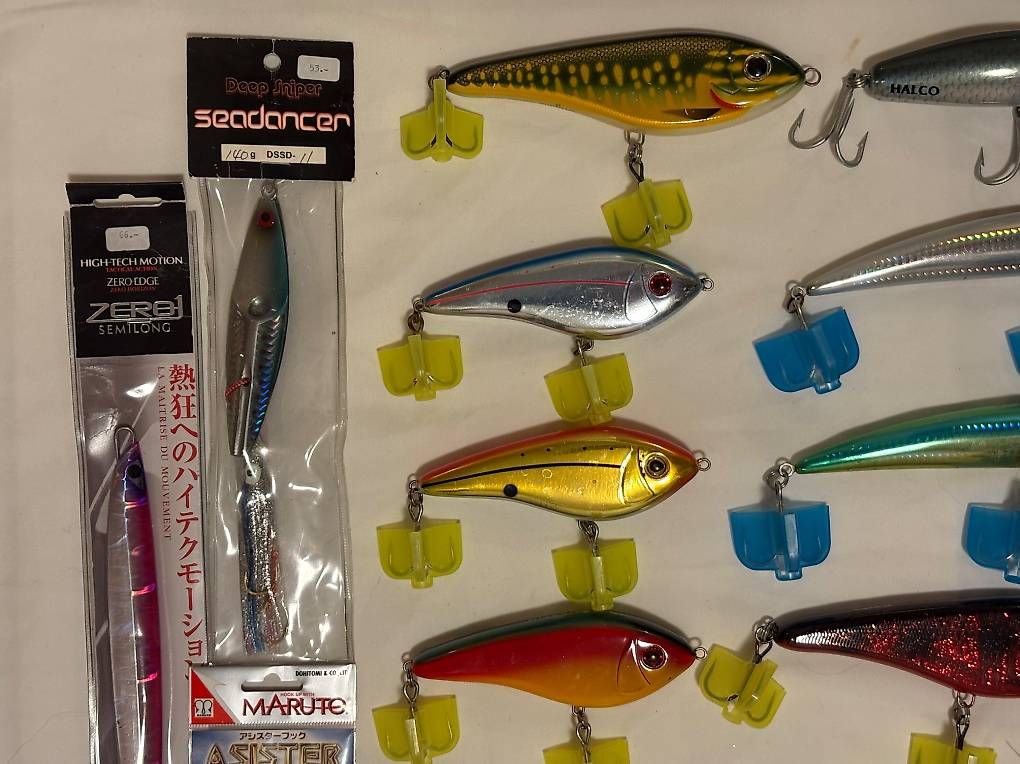 Esche: Mega-Set Meeresköder: Jigs, Popper & Big Game Lures – Usato da Herrliberg venduto da axelvb 4